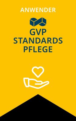 Siegel: Anwender GVP-Standards Pflege