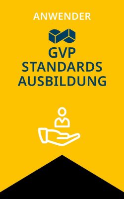 Siegel: Anwender GVP-Standards Ausbildung